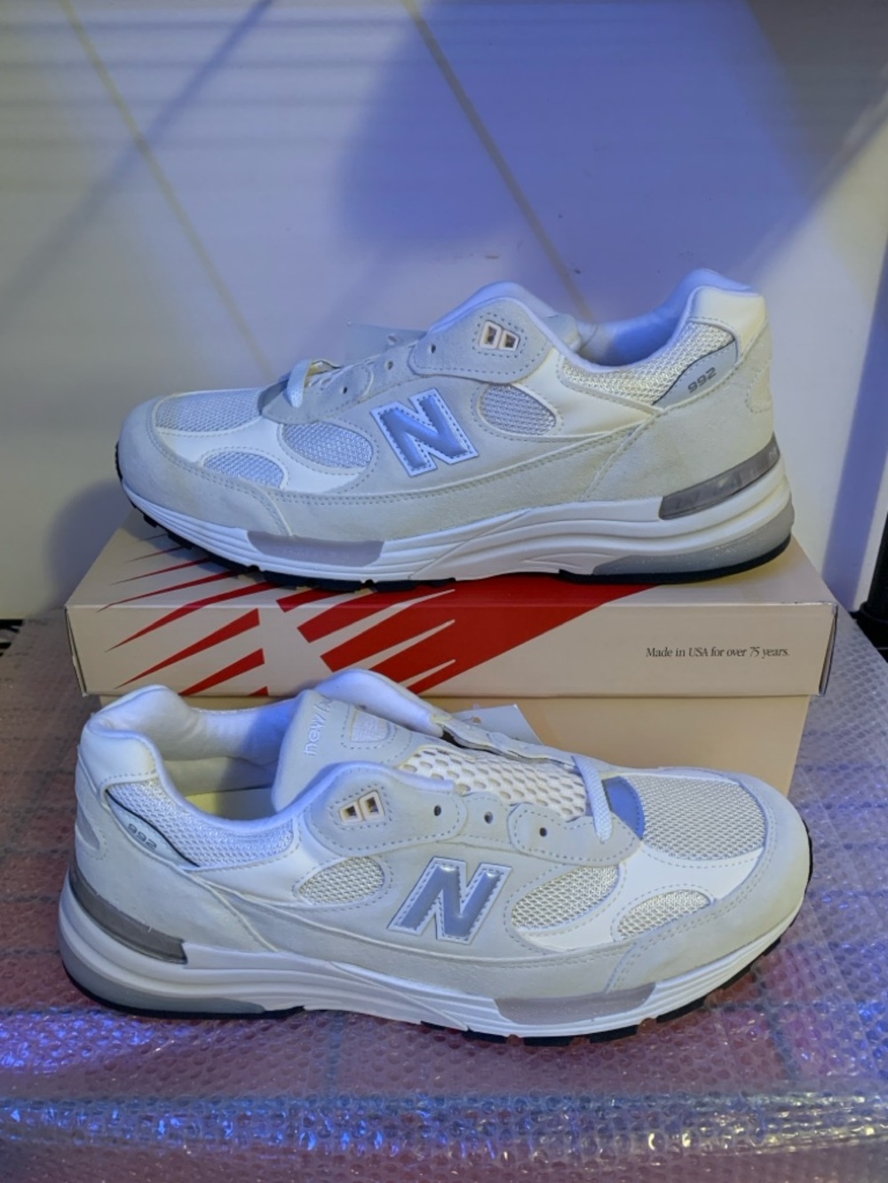 Teddy Santis x New Balance 992 Made in USA Calcium U992MC - Men’s Size 11.5